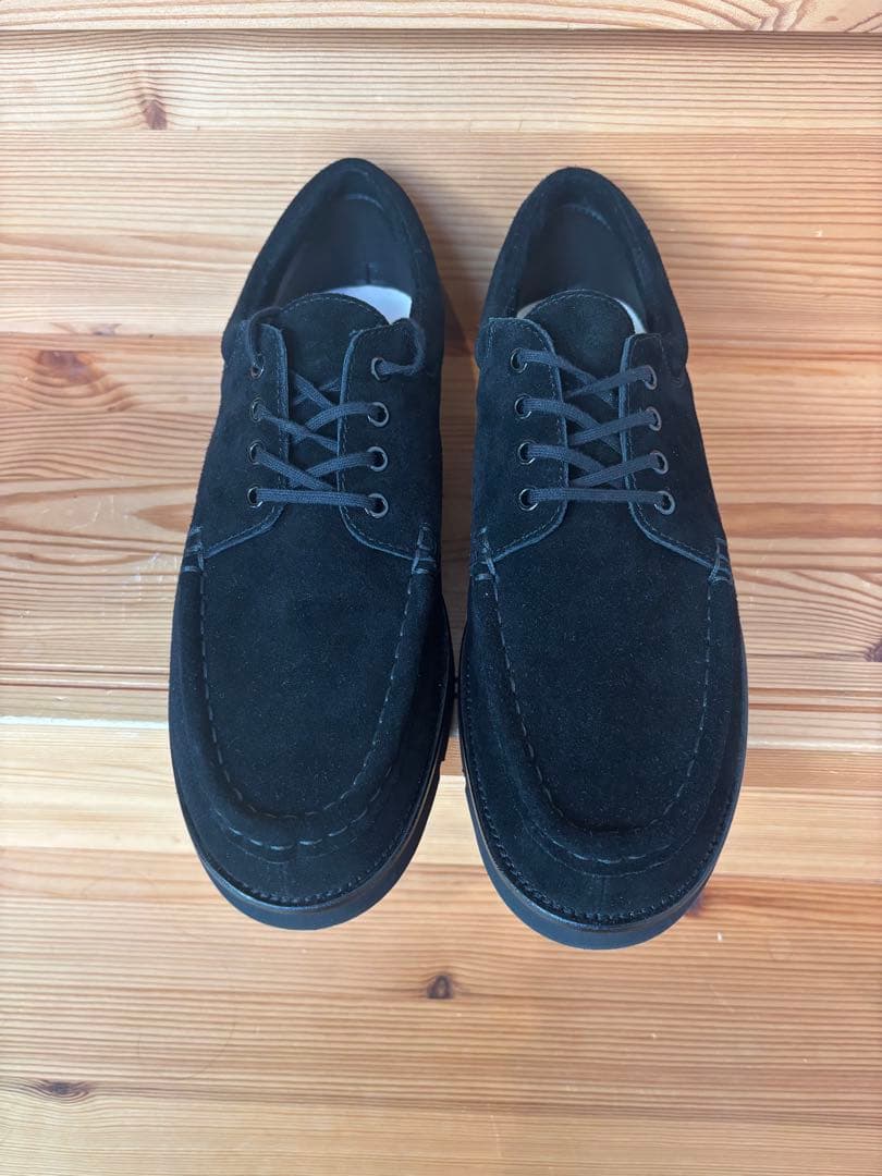 bshop Marbot 別注 モカシンシューズ 黒　42 ビショップ