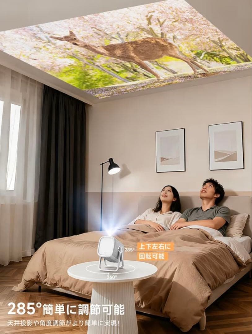 《最終価格》プロジェクター Netflix公式アプリ内蔵