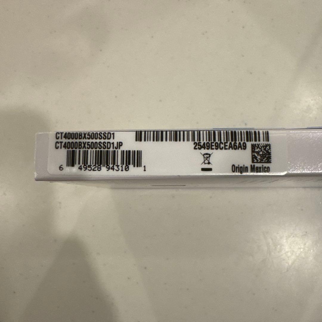 crucial BX500 4TB SATA 2.5インチSSD