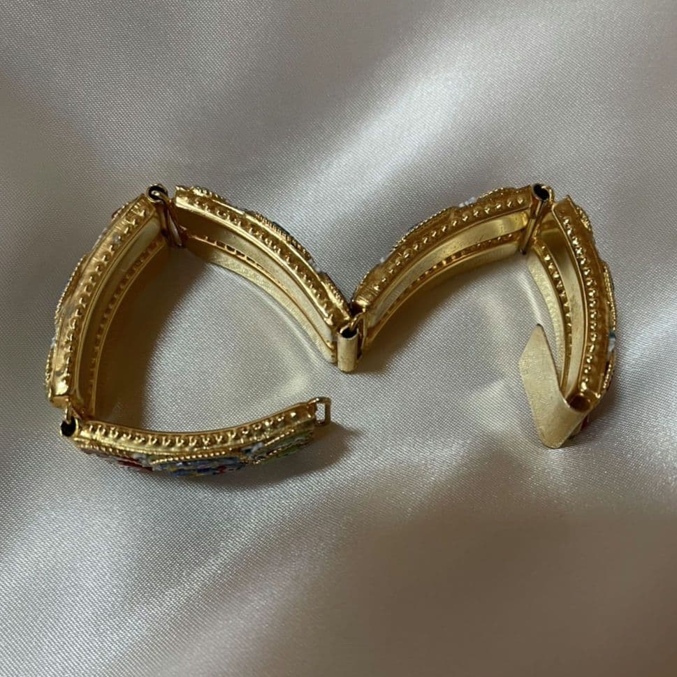 ま*ち様 マイクロモザイク ベネチアンガラス ブレスレット イタリア