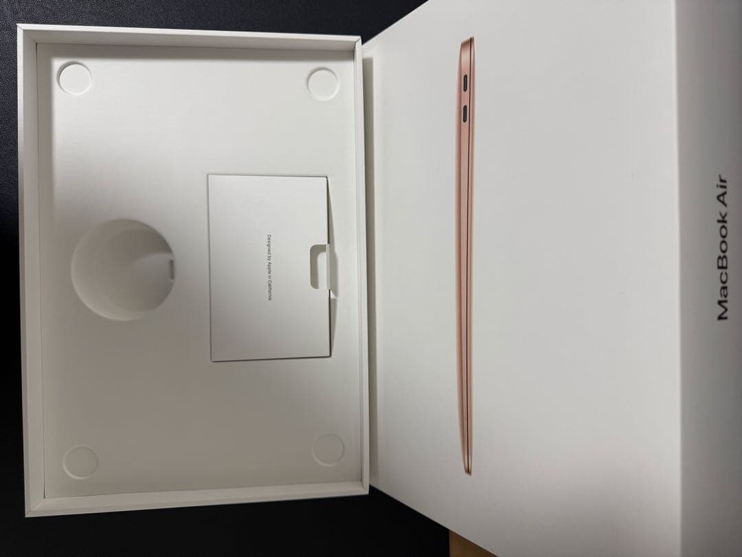 【美品】MacBook Air M1 8GB 256GB SSD ゴールド