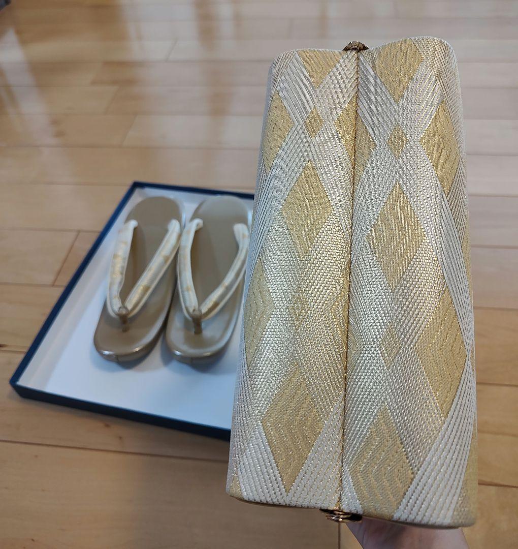 和装用バッグ草履セット　　結婚式　入学式　卒業式　七五三　和装バッグと草履セット