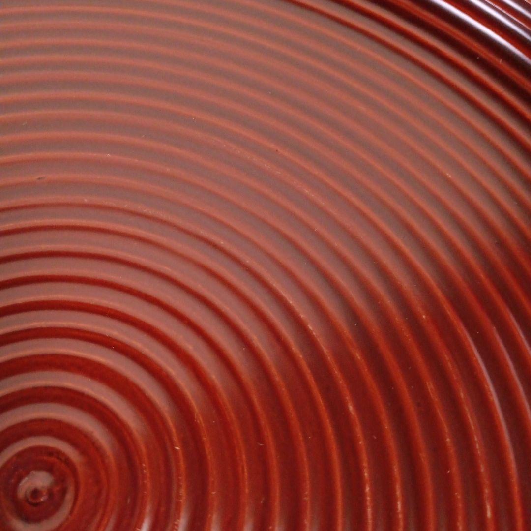 茶道具　乱れ盆　漆芸　お盆手前用　　木製　丸盆